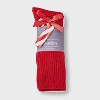 Women's Luxury Collection Cashmere Blend Fine Rib Super Soft 2pk Crew Socks - Auden™ - 2 of 3