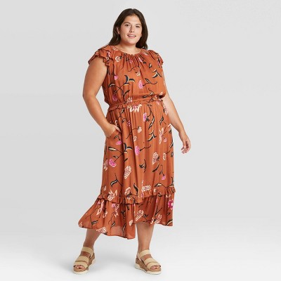 target flutter sleeve dress