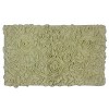 Bell Flower Collection Cotton Floral Pattern Tufted Bath Rug - Home Weavers - 2 of 4