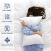 Itopfox Soft and Supportive Queen Size Pillows Set of 2 with Down Alternative Filling for Side and Back Sleepers, Hotel Collection - 2 of 4