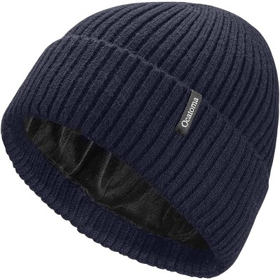 ZUPPAD Adult General Sizing Beanie for Men Women Warm Winter Knit Cuffed Beanie Soft Warm Ski Hats 1 Pack