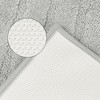 Unique Bargains Microfiber Geometric Soft Washable Non-Slip Floor Mats for Bathroom 2 Pcs - 4 of 4