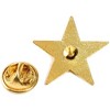 Bright Creations 12 Pack 3D Gold Star Brooch Lapel Pins & Badges for 4th of July, Memorial Day and Veterans Day - 3 of 3