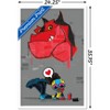 Trends International Marvel's Moon Girl & Devil Dinosaur - Wall Art Framed Wall Poster Prints - 3 of 4