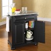 Alexandria Gray Granite Top Portable Kitchen Island/Cart - Crosley - 3 of 4