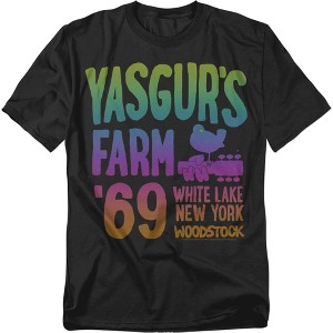 Men's Woodstock The Yasgur'S '69 T-Shirt - 1 of 4