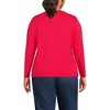 Lands' End Women's Relaxed Supima Cotton Long Sleeve Crew Neck T-Shirt - 2 of 4