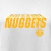 NBA Denver Nuggets Women's White Round Neck Short Sleeve T-Shirt - 4 of 4