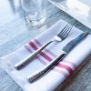 Arkwright Bistro Napkins (12 Pack), Spun Polyester, 18x22 in., Striped Color Options - 4 of 4