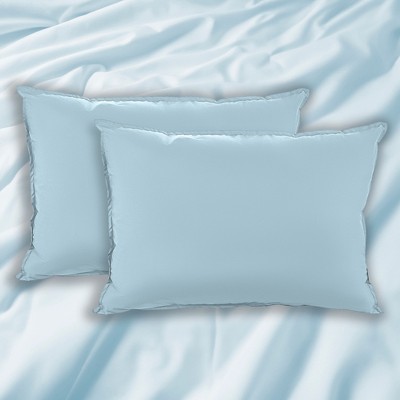 Kickoff 100% Bamboo Viscose Pillowcases Only, Hidden Zipper, Cooling Breathable, Bedding Pillow Covers for Hot Sleepers