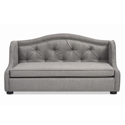 Jennifer Taylor Robin 35" Tufted Wingback Pet Sofa Bed, Medium