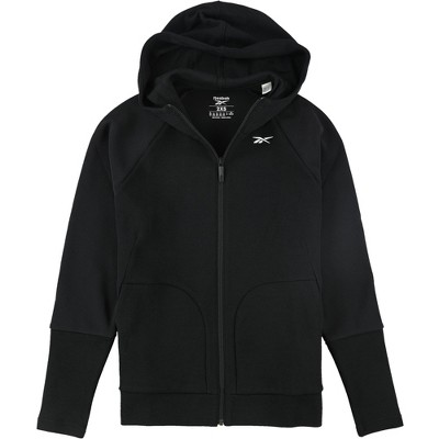 Reebok Womens TS QC Full-Zip Track Jacket Sweatshirt