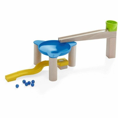 HABA Ball Track Circle Drift Add-On Set - Marble Ball Track Accessory (Made in Germany)