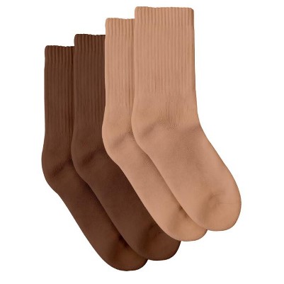 light brown and brown