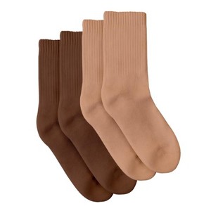 PROCLAIM Luxe Organic Pima Cotton Crew Socks 2pk - 1 of 4