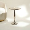 GDFStudio Simon Modern 21" Aluminum Round Side Table - 2 of 4