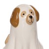 Gallerie II Ghost Dogs Halloween Costume Dolomite Salt & Pepper Shakers Set of 2 - 2 of 3