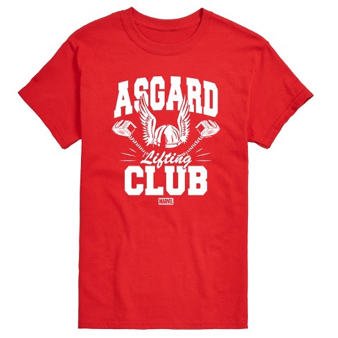 Men's - Marvel - Thor Asgard Lift Club Short Sleeve Graphic T-Shirt - image 1 of 4