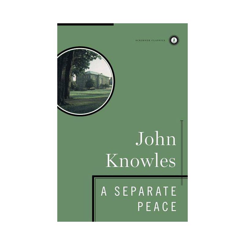 A Separate Peace - (Scribner Classics) by  John Knowles (Hardcover), 1 of 2