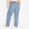 Women's High-Rise Curvy Straight Jeans - Wild Fable™ - 3 of 3