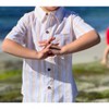Gender Neutral Boys Newport Button Down Shirt - ME & HENRY - 2 of 3