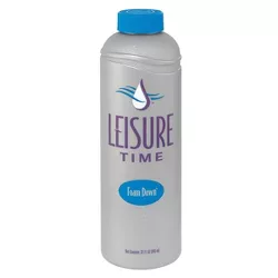 Leisure Time Spa Support System Concentrated 32 Ounce Foam Down Suppressant