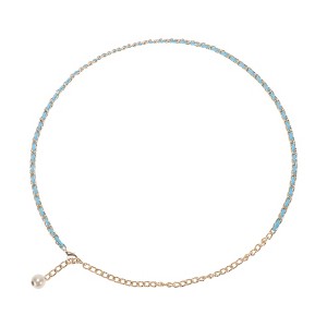 Unique Bargains Women's Thin Waist Chain 1 Pc - 1 of 4