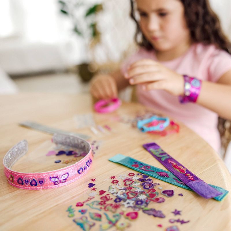 Melissa &#38; Doug Design-Your-Own Jewelry-Making Kits - Bangles, Headbands, and Bracelets, 3 of 11