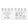  Recipe Card Dividers 4x6 with Tabs (Set of 24