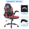 DOMETOUR Gaming Chair for Adults and Teens High Back Computer Desk Chair, Height Adjustable Ergonomic Office Chair with Wheels - 4 of 4