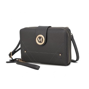 MKF Collection Sage Wallet Crossbody Bag with Optional Wristlet by Mia K - 1 of 4