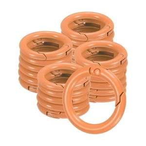 Unique Bargains Metal Spring O Rings Zinc Alloy Durable Multipurpose Lightweight Buckle 5/8 Inch - 1 of 4