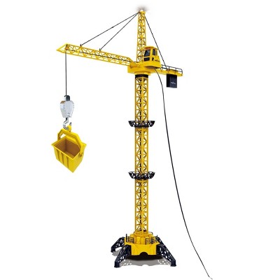 50" Wired RC Crawler Crane with Tower Light and Adjustable Height