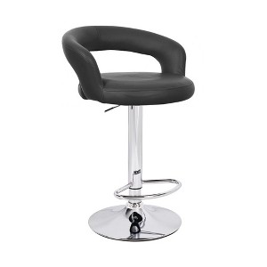 Modern Home Halo Contemporary Adjustable Height Counter/Bar Stool - 1 of 3