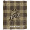 Southwest Minnesota State University Campus Plaid Spirit Silky Touch Super Soft Throw Blanket 50x60 - 2 of 4
