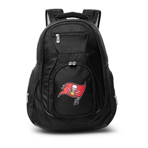 NFL Tampa Bay Buccaneers Premium 19" Laptop Backpack - Black - 1 of 1