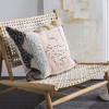 Arden Pillow - Pink/Multi - 20"X20" - Safavieh - 2 of 3