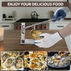 Oyster Clam Opener Machine Adjustable Oyster Shucker Machine 4-Level Tool Set, Clam Opener with Suction Cups, G-Clamp, Knives & Glove - 2 of 4