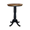 International Concepts 30" Round Top Pedestal Table - 40.9"H - 4 of 4