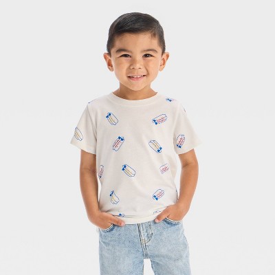 Toddler Boys' Short Sleeve Boarder Printed T-Shirt - Cat & Jack™