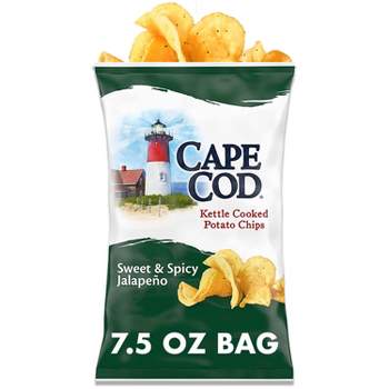 Cape Cod Potato Chips Sweet & Spicy Jalapeno Kettle Chips - 7.5oz
