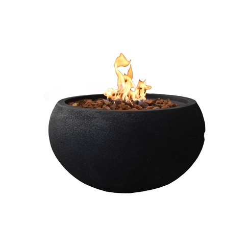 York 27 Outdoor Fire Pit Propane Table, Soho Fire Pit
