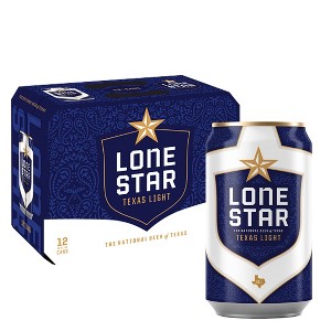 Lone Star Texas Light Beer - 12pk/12 fl oz Cans - 1 of 4