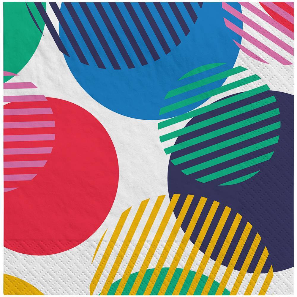 Pack 4/ 40ct Lunch Napkin Recycled Paper - Spritz™