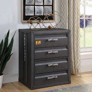 Acme Furniture Cargo 4 Drawer Dresser Gunmetal Finish - 1 of 4