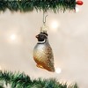 Old World Christmas Glass Blown Ornament for Christmas Tree, Partridge - 2 of 4