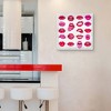 24" x 24" Lip Service by Nikki Chu Canvas Art Print - Masterpiece Art Gallery: Modern Aesthetic for Bathroom & Bedroom Decor - 4 of 4