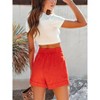 Imily Bela Women's Summer Wide-Leg High-Waist Casual Shorts with Pockets - 2 of 4