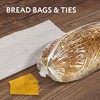 Impresa [120 Pack] Plastic Bread Bags for Homemade Bread or Bakery - - Clear - 8 x 4 x 18  - 2 of 4