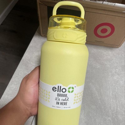 Ello Cooper 32oz Stainless Steel Water Bottle - Yellow
